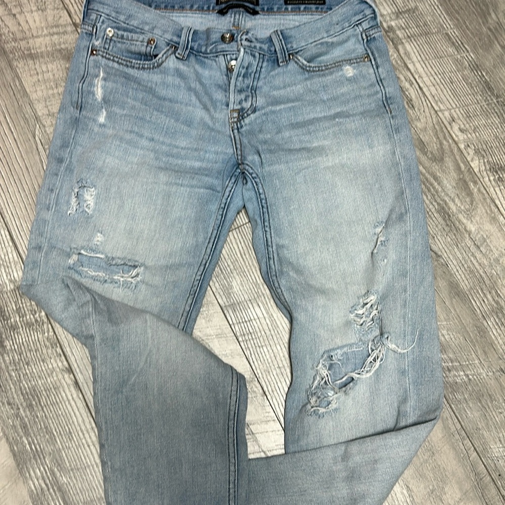Abercrombie & Fitch Boyfriend Straight Jean